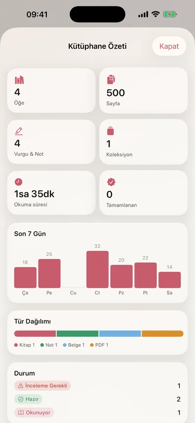 BooxiA — screenshot