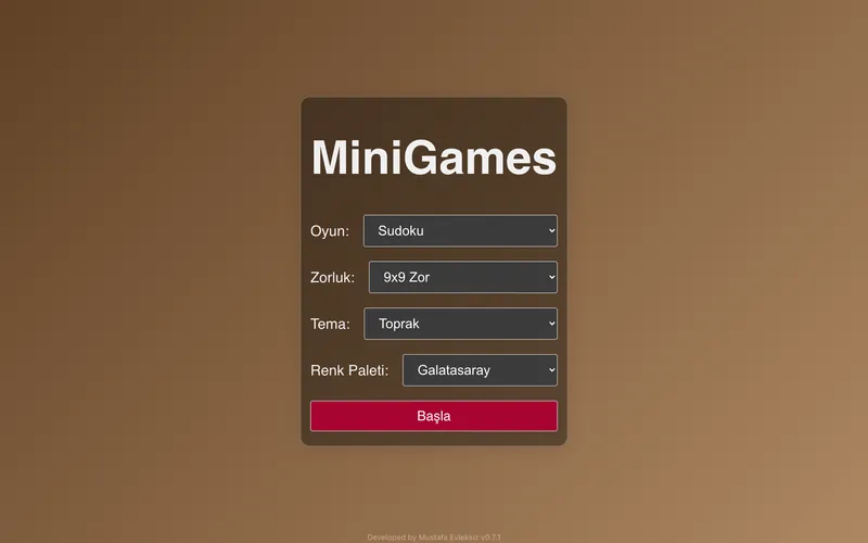The game picker