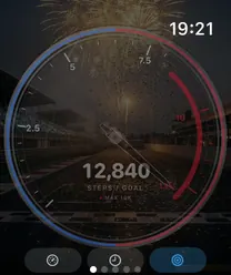 The Tempo dial on Apple Watch