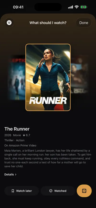 The one-tap suggestion